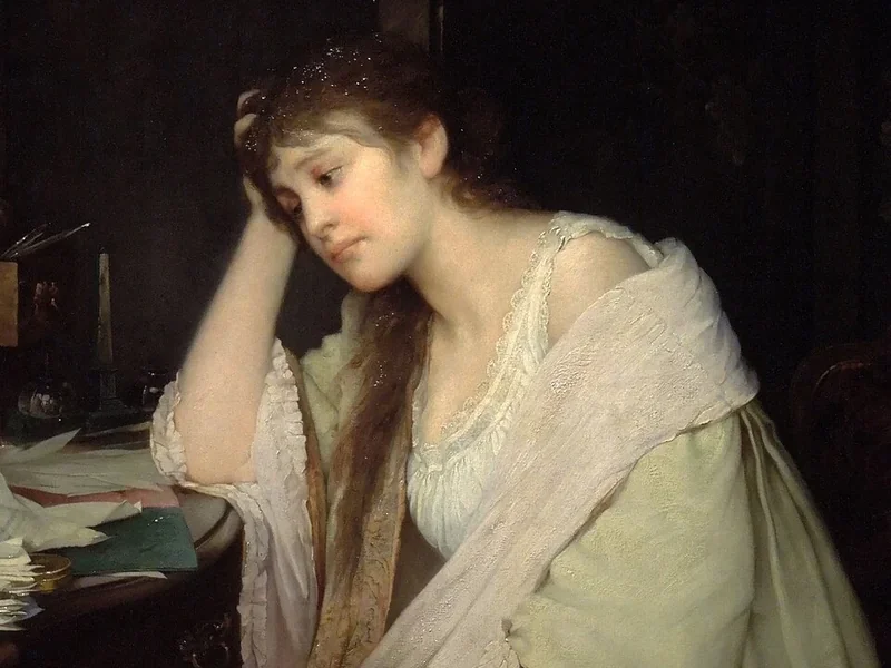 1850-Louise Max-Ehrler - Telegramma